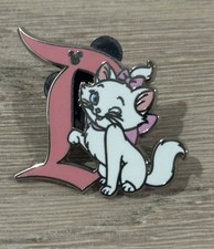 Disneyland Resort 2024 DLR Hidden Mickey Disney D Series  Marie Aristocats Pin picture