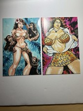 Cavewoman Lot River Styx & Killing Dinos 101 Cvrs B. Limited Editions With COA picture