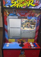 Arcade Arcade1up Street Fighter upgraded PartyCade with 19