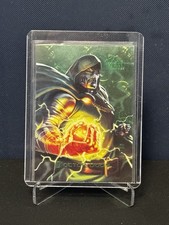 2023 Marvel Flair Doctor Doom Summer Flair Green Colour Match 11/50 picture