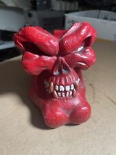 Nose Desserts GLOW Red Skull Ash Tray Decorative picture