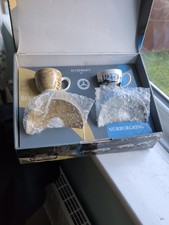 Ritzenhoff Mercedes Benz 1952 Nurburgring Espresso Cups and Saucers Set of 2 New picture