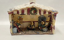 Vtg Boyds Bears #2479  Bearstone Santas Toy Factory Christmas Holiday Gift Box picture