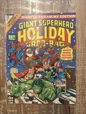 Marvel Comics Treasury Edition #13 Giant Superhero Holiday Grab-Bag 1976 VG+ picture