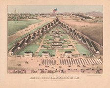Lincoln Hospital Washington DC 1864 8x10 Print HT5134945 picture