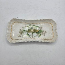 Royal Adderley Trillium Canadian Provincial Flowers Bone China Dish England picture