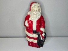 Empire Santa Claus Blow Mold 13 Inch Christmas Decor Retro Holiday picture