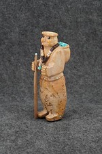 Hopi Man Zuni Fetish Carving - Freddie Leekya picture