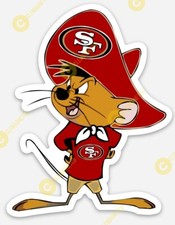 San Francisco 49ers STICKER - Speedy Gonzales SF Nation CMC Purdy Deebo picture
