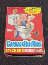 1986 Garbage Pail Kids 6th Series Full Box (48 Sealed packs) * SEALED GUARANTEED picture