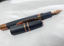 Visconti Homo Sapiens Bronze Age Lava Fountain Pen With 18K Broad CSI Nib picture