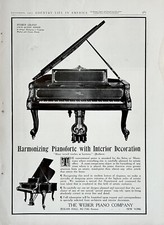 1907 Ad The Weber Piano Co NY Weber Grand Louis Quinze Period Mahogany Or Walnut picture