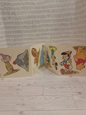 NOS Vintage 1980s Disney Character Cardboard Punch-Outs for Standups or Mobile picture
