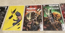 Marvel Predator Versus Wolverine #1 Variant Cover Comic Lot picture