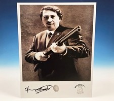 Roberto Escobar Autograph Fingerprint Photo Pablo Gangster Shotgun Mob Narcos picture