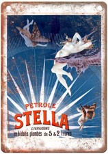GRAY, Henri Petrole Stella, 1897 Vintage Liquor Poster Reproduction Sign E933 picture