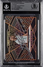 2019-20 PANINI OBSIDIAN VITREOUS #16 LIONEL MESSI BGS AUTHENTIC picture