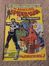 Vintage 1974 Marvel The Amazing Spiderman The Punisher Comic  Book Vol. 1, #129 picture
