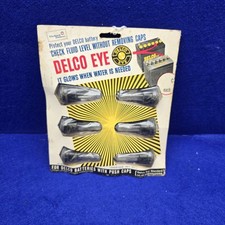 NOS Delco eye battery push caps. AC Delco Chevrolet GM 1965 NIB   USA  seller picture