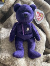 Ty Beanie Babies Princess Diana Bear Toy 1997 picture