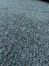 16.1+ yds De Leo Berber Boucle Muted Blue Cotton Blend Upholstery Fabric picture