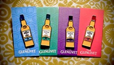 The Glenlivet Scotch Enamel Lapel Hat Pin Set *BRAND NEW* picture