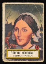 1952 Topps Look N' See  #111  FLORENCE NIGHTINGALE   G (Wear / Corner bend) picture