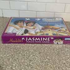 Disney Aladdin Jasmine Magic Ring Game Board Game Parker Bros Sealed Vtg 1995 picture