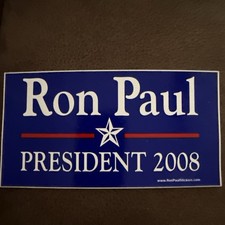 Ron Paul For President 2008 Bumper Sticker picture