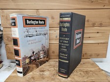 Burlington Route A History of the Burlington Lines by Overton 1965 First Edition picture
