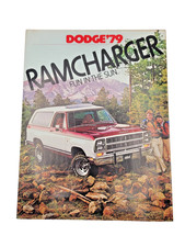 Vintage 1979 Dodge Ramcharger 4X4 Original Truck Sales Brochure Catalog picture
