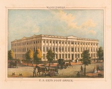 Washington US General Post Office 1859 to 1863 8x10 Print HT51341583 picture