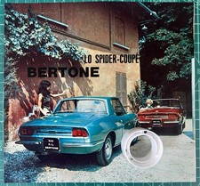 Rare advertising Fiat 850 C.L. 1966 Spider Coupe’ BERTONE picture
