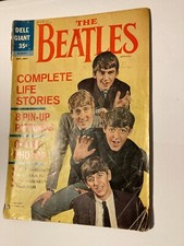 BeatlesLife story (Dell) 1964 Pin Up Pictues insideOriginal Owner picture