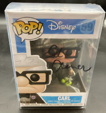 Carl Up Pop signed by Ed Asner JSA picture