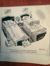 Vintage Saturday Evening Post Cartoon Illustration signed by Don Tobin picture