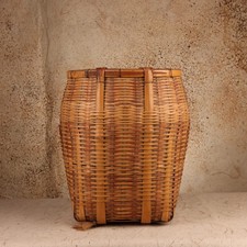 Vintage Japanese Basket, 1946 - 1965 (Mid Showa) | SKU: 26M-003 picture