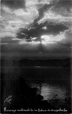 RPPC Acapulco Bay Morning Landscape J.J. Pintos Photo 1930s Mexico Postcard picture