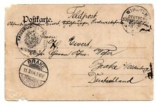 German SW Africa, February8, 1904 Ratty FP card with Imperial Seal Windhuk picture