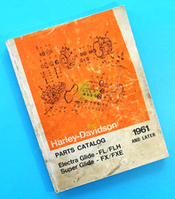1961 - 1976 Harley Davidson Spare Parts Catalog Manual Book FL FLH FX FXE Models picture