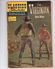 Classics Illustrated December 1965 #150 HRN 167 The Virginian by Owen Wister picture