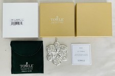 2010 Towle Sterling  OLD MASTER SNOWFLAKE Ornament  21ST Edition picture