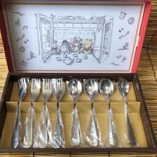 Winnie the Pooh Christopher Robin Premium Cutlery Set Spoon Fork Not for sale picture