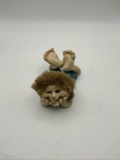 Vintage Scandinavian Troll Figurine Norse Fosse Folklore Resin Boy picture