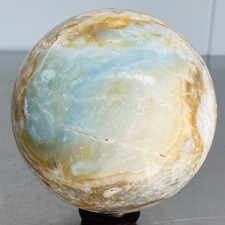 Natural amazon stone quartz ball crystal sphere healing 1520G (3.35LB) picture