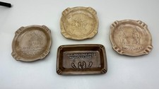 Vintage Holland Mold Risque Ashtray Lot 4 Funny Novelty Bath Feet Mission MCM picture