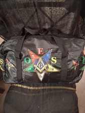 Order Of Eastern Star Black Duffle Bag picture