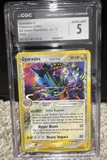 Pokémon Gyarados EX Holon Phantoms 8/110 Holo 2006 CGC 5 Excellent Delta Species picture