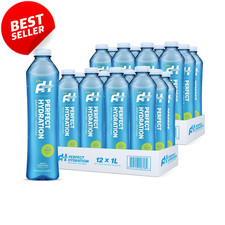 9.5+ pH Alkaline Drinking Water 1L Bottles Case of 24 Made in USA - US picture