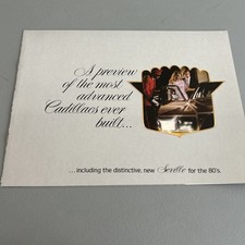 1980 Cadillac Seville Fleetwood Brougham Deville Eldorado lite sales brochure picture
